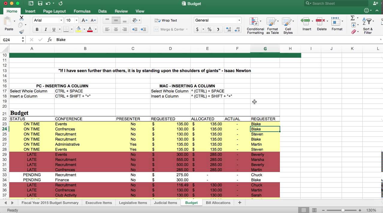 add on for mac excel for keyboard shotcuts